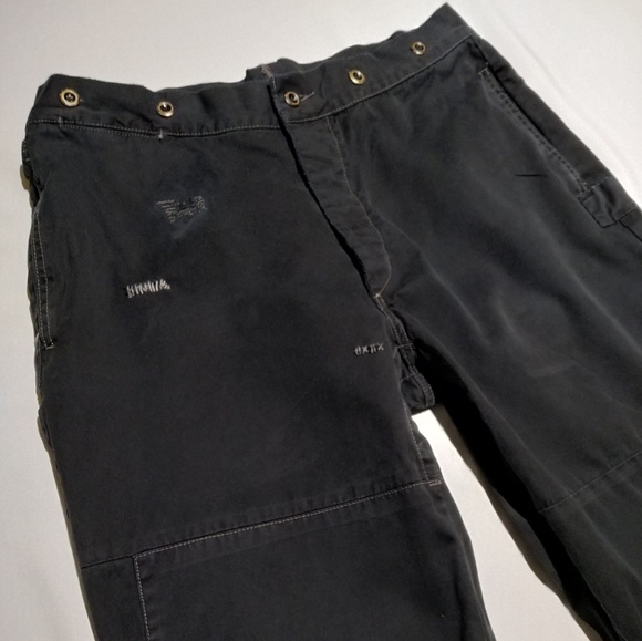 Polo | Ralph Lauren Distressed Navy Trousers 36x30 - Picture 6 of 6